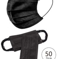Mustad 3 kihilised maskid 50 tk (täiskasvanutele)