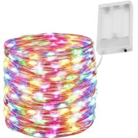 100 värvilise LED tulega traat