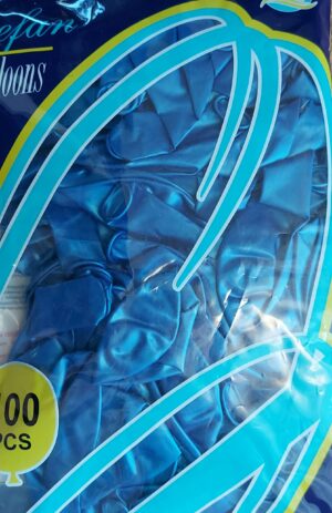 Õhupallid 100 tk pakis tumesinine - Pilt 2