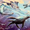 Puidust minipusle dinosaurus