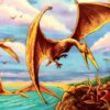 Puidust minipusle dinosaurus