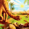 Puidust minipusle dinosaurus