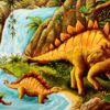 Puidust minipusle dinosaurus
