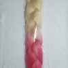 Kanekalon /tehispats/  2 värviga 60 cm 100 g nr 5