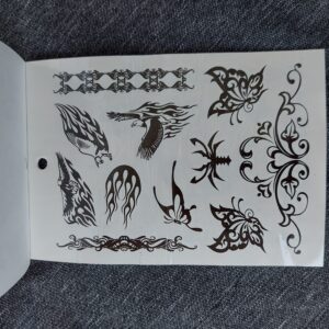 Tattoo vihik 280 tattood /mustad - Pilt 3