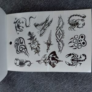 Tattoo vihik 280 tattood /mustad - Pilt 4