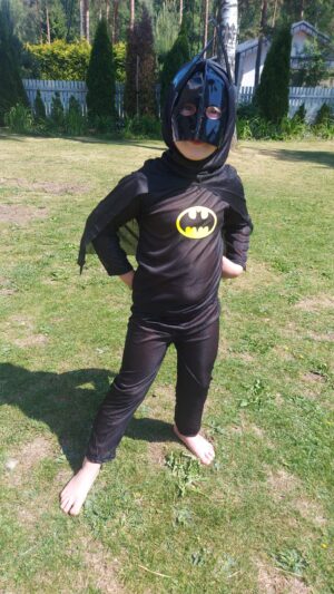 Batman kostüüm 3-5 aastasele