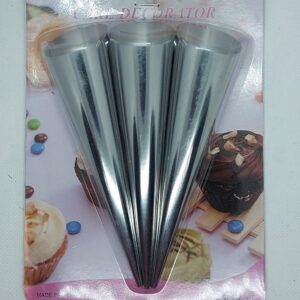 Koogi dekoreerimise otsad 3 tk /metallist/ - Pilt 2