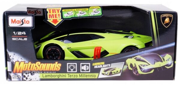 Maisto 1:24 heli ja valgusega Lamborghini Terzo Millennio