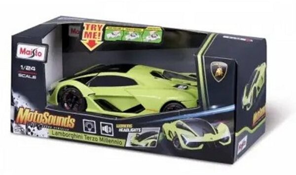 Maisto 1:24 heli ja valgusega Lamborghini Terzo Millennio - Image 2