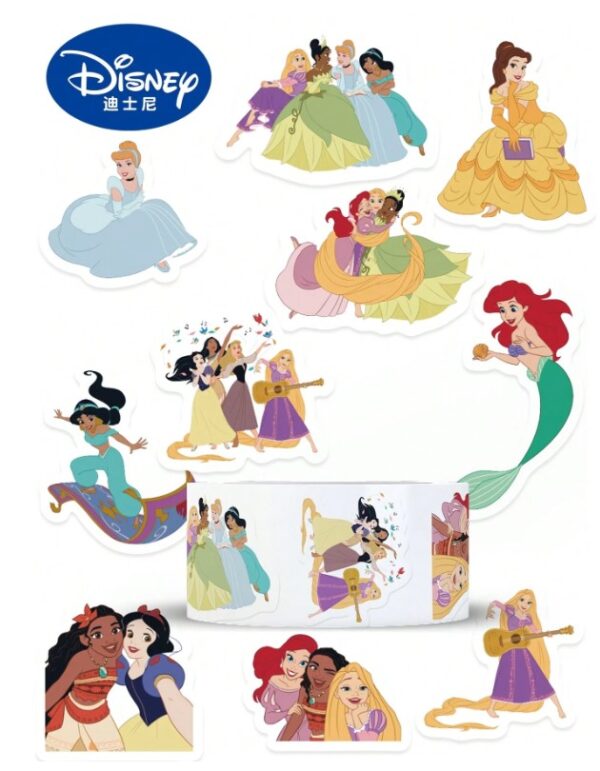 Kleebiserull Disney printsessid 500 tk