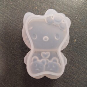 Silikoonist vorm Hello Kitty vorm 6 cm - Pilt 2