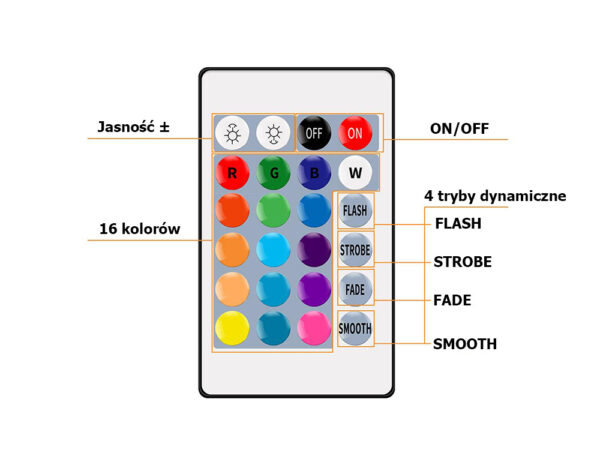 LED riba 4,5 m 5050 rgb veekindel - Image 3