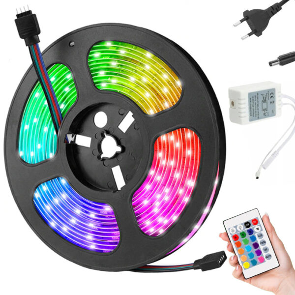 LED riba 4,5 m 5050 rgb veekindel