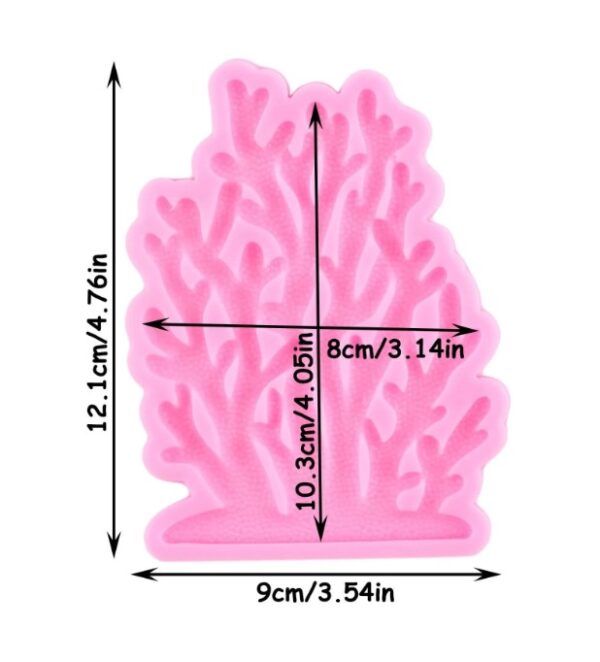 Silikoonvorm korall - Image 2