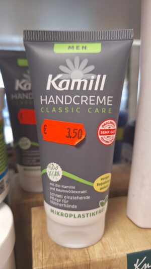 Kätekreem Kamill meestele