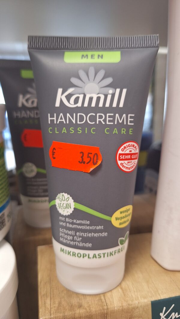 Kätekreem Kamill meestele
