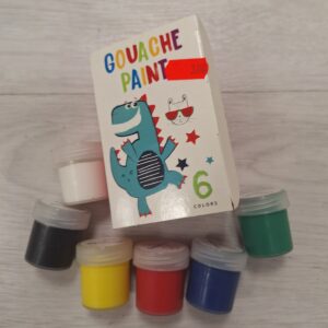 Guaššvärvid 6 tk