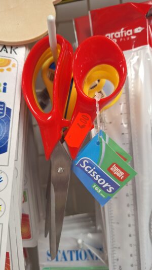 Käärid 16,5 cm /parem käsi/ juhuslik värv (
