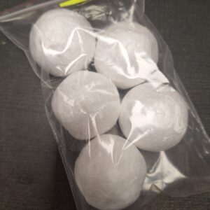 Vahtplast pallid 5 cm 6 tk
