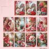 Disainpaberid  retro Roos 30 tk