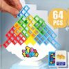 Tasakaalu mäng Tetrise kujudega /64 detaili, väike versioon