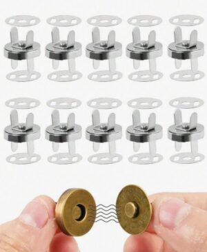 Magnet needid 10 tk  /hõbe/