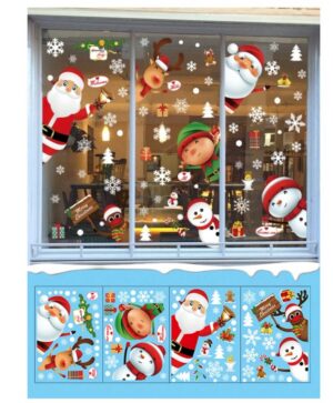 Dekoratiivkleebis aknale, seinale - Jõuluvana