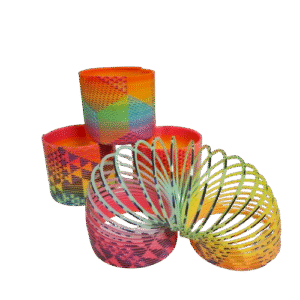 Mustriga värviline vedru