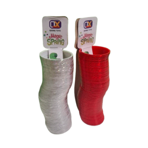 Pikk metallik läikega vedru pikkus 15 cm 1 tk