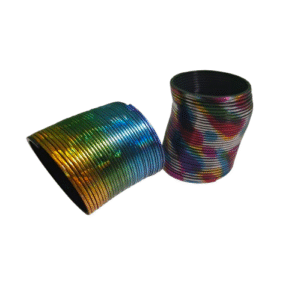 Metallik läikega vedru 4x3,5 cm 1 tk