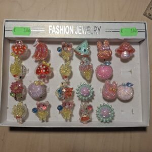 LED tulega laste sõrmused - juhuslik kujund