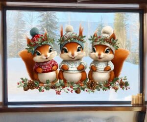 Aknakleebis (liimivaba) Oravad