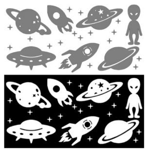 Triigitavad helkurid komplektis 8 tk