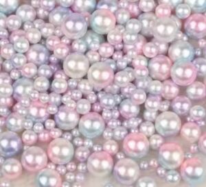 Akrüülpärlid, ilma auguta, 250 tk