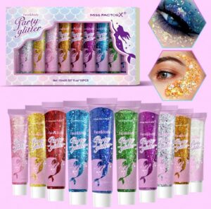 Keha glitter 10 tuubi