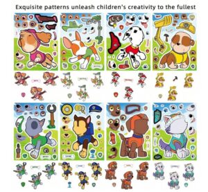 Kleebi ise kleebised Käpapatrull 8 lehte A6