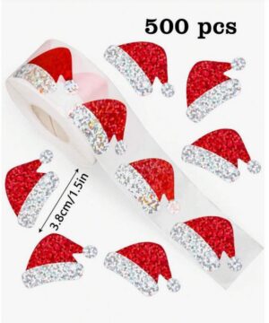 Kleebiserull Mütsid 500 tk