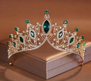 Tiaara Kuld-roheline