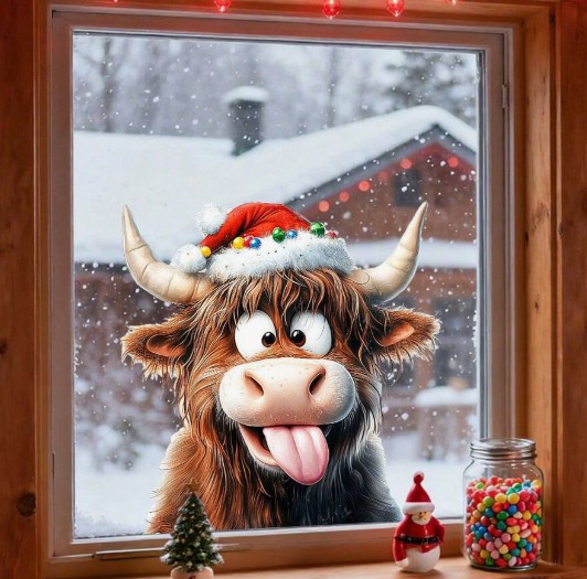 Aknakleebis (liimivaba) Pull 30x30 cm