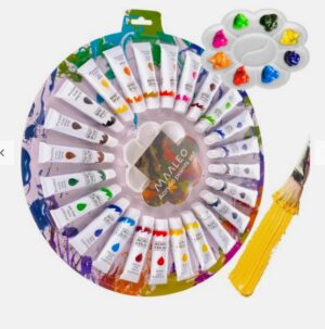 Akrüülvärvid 24x12 ml pakis