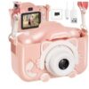 Laste fotoaparaat, roosa
