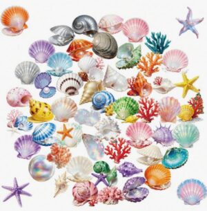 Kleebised 50 tk ca 5 cm merekarbid 1