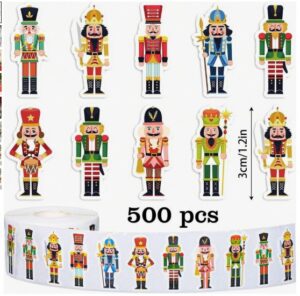 Kleebiserull kleebised 500 tk 2,5 cm Pähklipureja