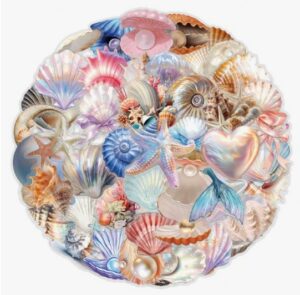 Kleebised 50 tk ca 5 cm merekarbid 3