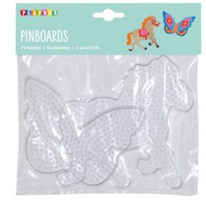 Pärlialused 2 tk hobune ja liblikas