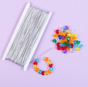 Elastikkumm 50 m Ø1mm hõbedane