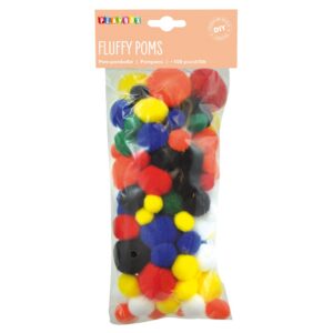 Pom-pom pallid 100 tk mix