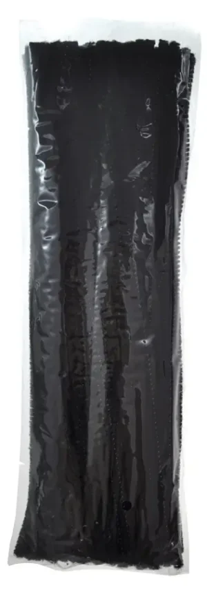 Pehmed traadid mix 100 tk  Ø 6 mm must