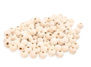 Puidust pärlid 100 tk Ø10mm